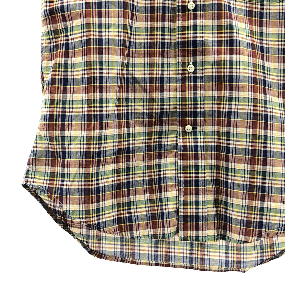 GITMAN BROS / 깃맨 브라더스 | 40TH ANNIVERSARY 체크 버튼 다운 셔츠 | 14 1/2 | 멀티 컬러 | 남성