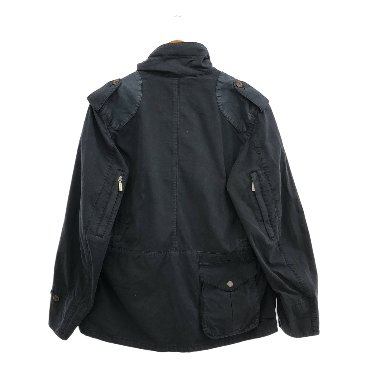 Barbour / バブアー | GOLD STANDARD / Garment Dye / リップストップ ミリタリー フィールドジャケット | M | ネイビー | メンズ