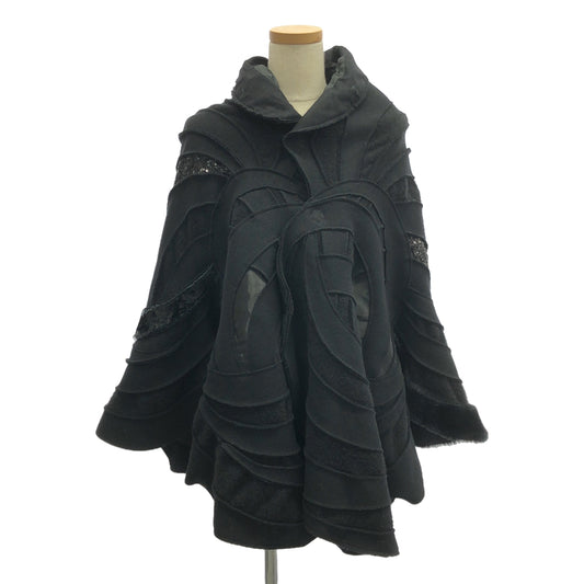 JUNYA WATANABE COMME des GARCONS / Junya Watanabe | 2014AW | Wool mixed material cape jacket | XS | Women's