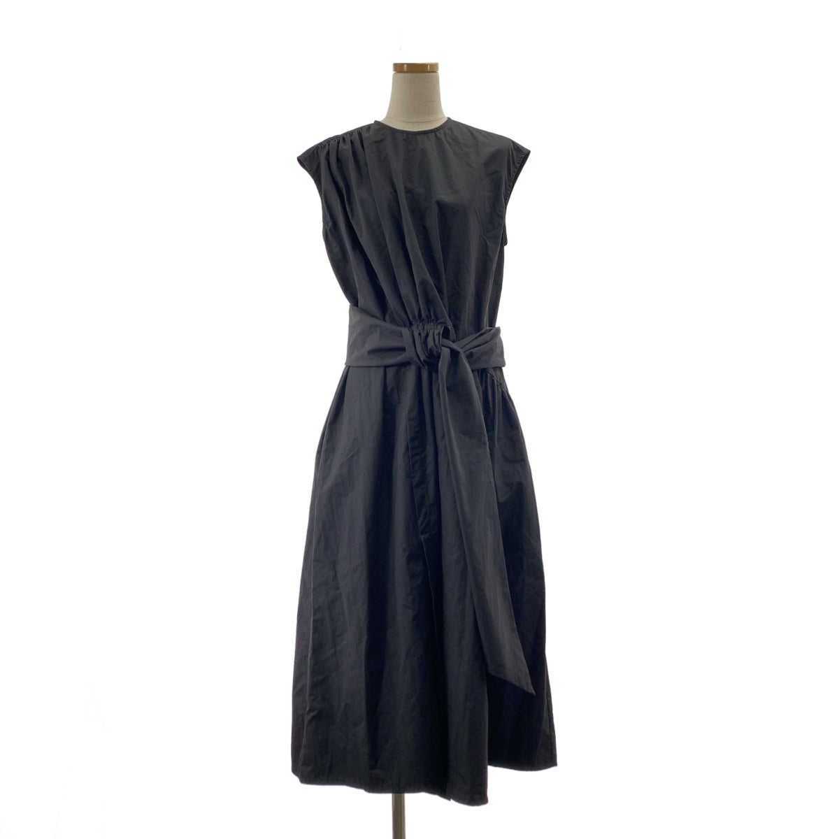 Christian Wijnants | 皮帶褶皺無袖洋裝 | 尺寸 36 |