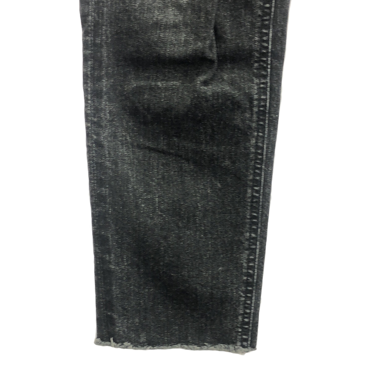 YANUK / ヤヌーク | RUTH Slim Tapered スリム テーパード デニムパンツ | 25 | ブラック | レディース