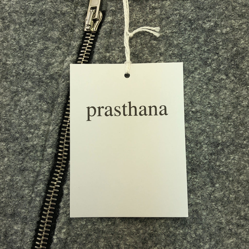 [新] prasthana / Prasthana |巨魔拉鍊連帽衫 | S |灰色 |男士