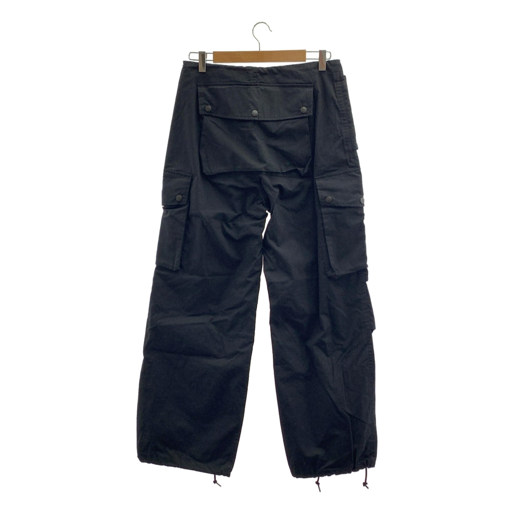 【미품】 Needles / 니들스 | Field Pant - C/N Oxford / 밀리터리 필드 팬츠 | S | 블랙 | 맨즈