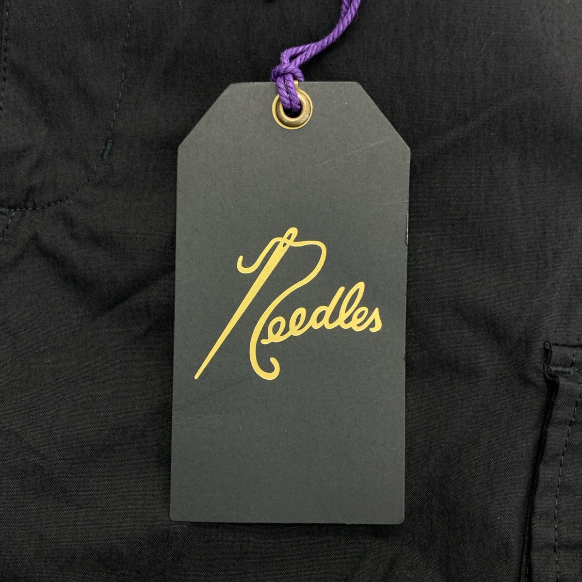 【미품】 Needles / 니들스 | Field Pant - C/N Oxford / 밀리터리 필드 팬츠 | S | 블랙 | 맨즈