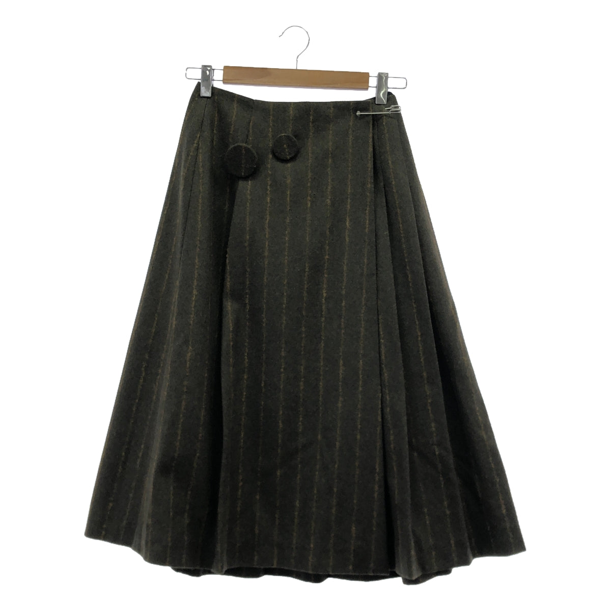 MM6 Maison Margiela | Wool Asymmetrical Skirt | Size 38 | Women's