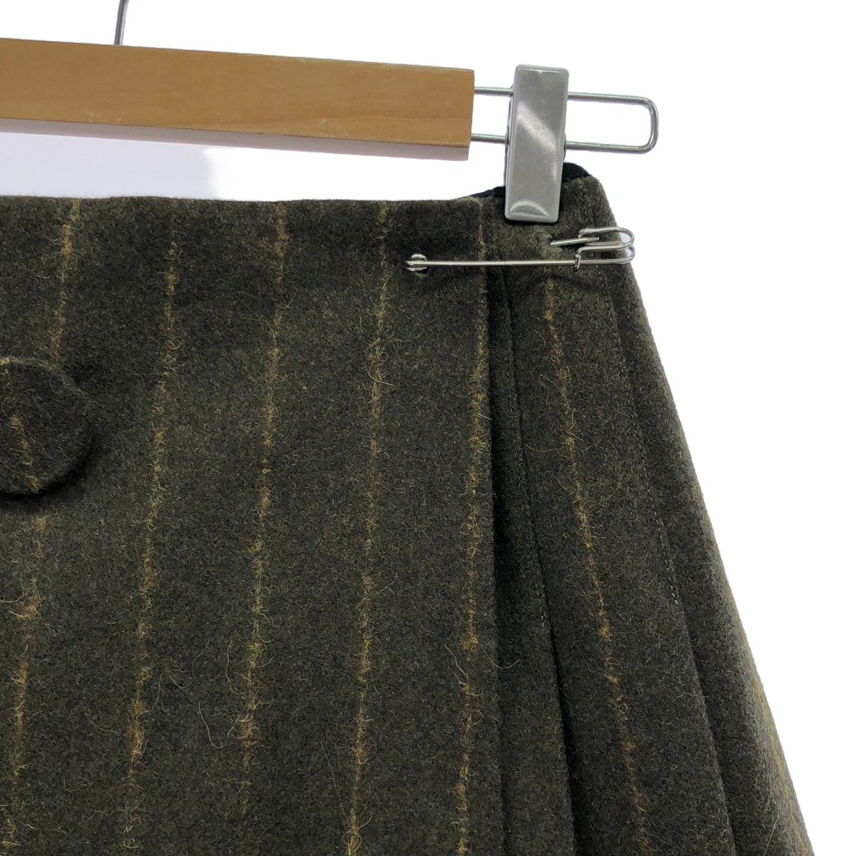 MM6 Maison Margiela | Wool Asymmetrical Skirt | Size 38 | Women's