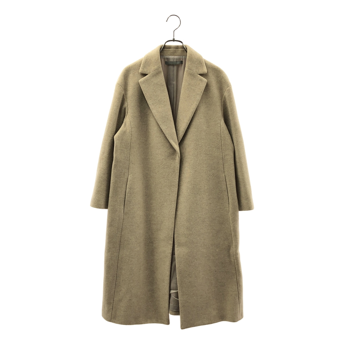 【成色極佳】Theory Luxe | PLATINUM BLONO BSTR 羊絨混紡切斯特菲爾德大衣 | 尺寸 32 | 米色 | 女款