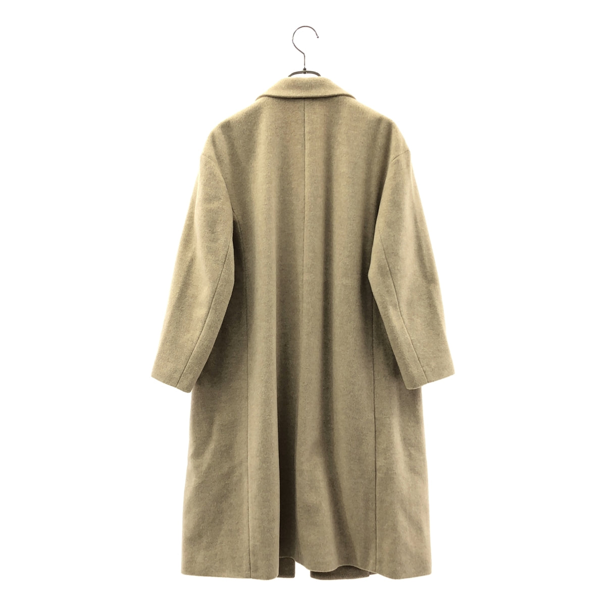 【成色極佳】Theory Luxe | PLATINUM BLONO BSTR 羊絨混紡切斯特菲爾德大衣 | 尺寸 32 | 米色 | 女款