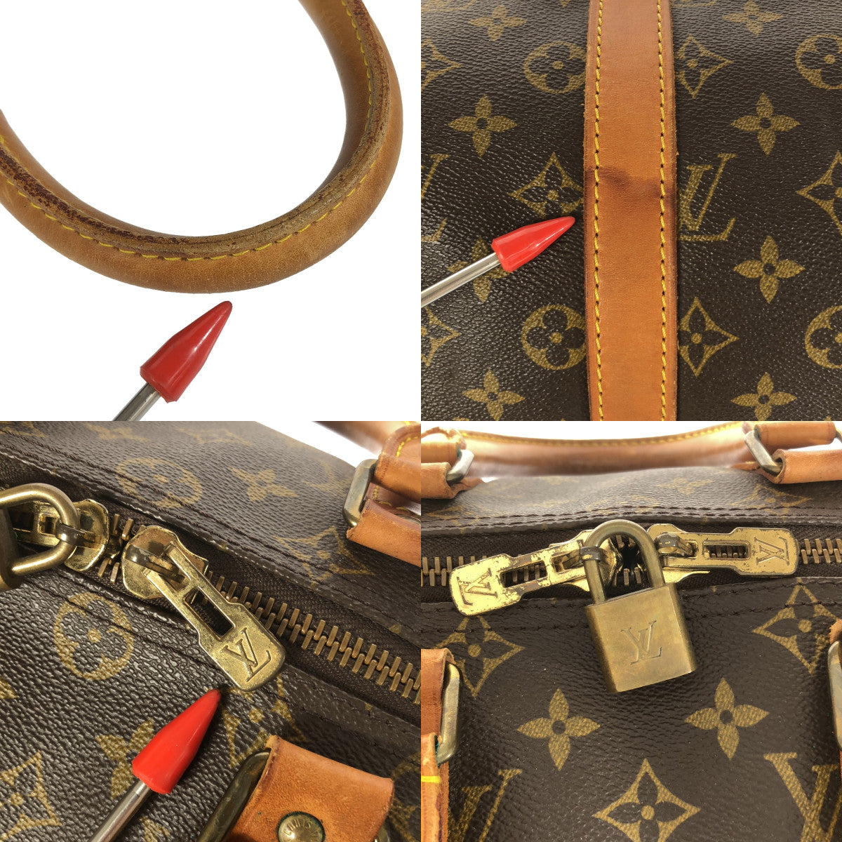 Louis Vuitton / ルイヴィトン | M41428 キーポル 45 モノグラム レザー ボストンバッグ / ユニセックス |