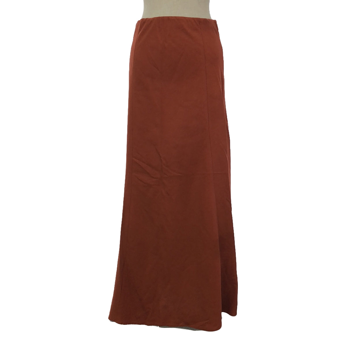 L'Appartement / Appartement | 2024SS | Lyocell Linen Maxi Skirt | 36 | Bordeaux | Women's