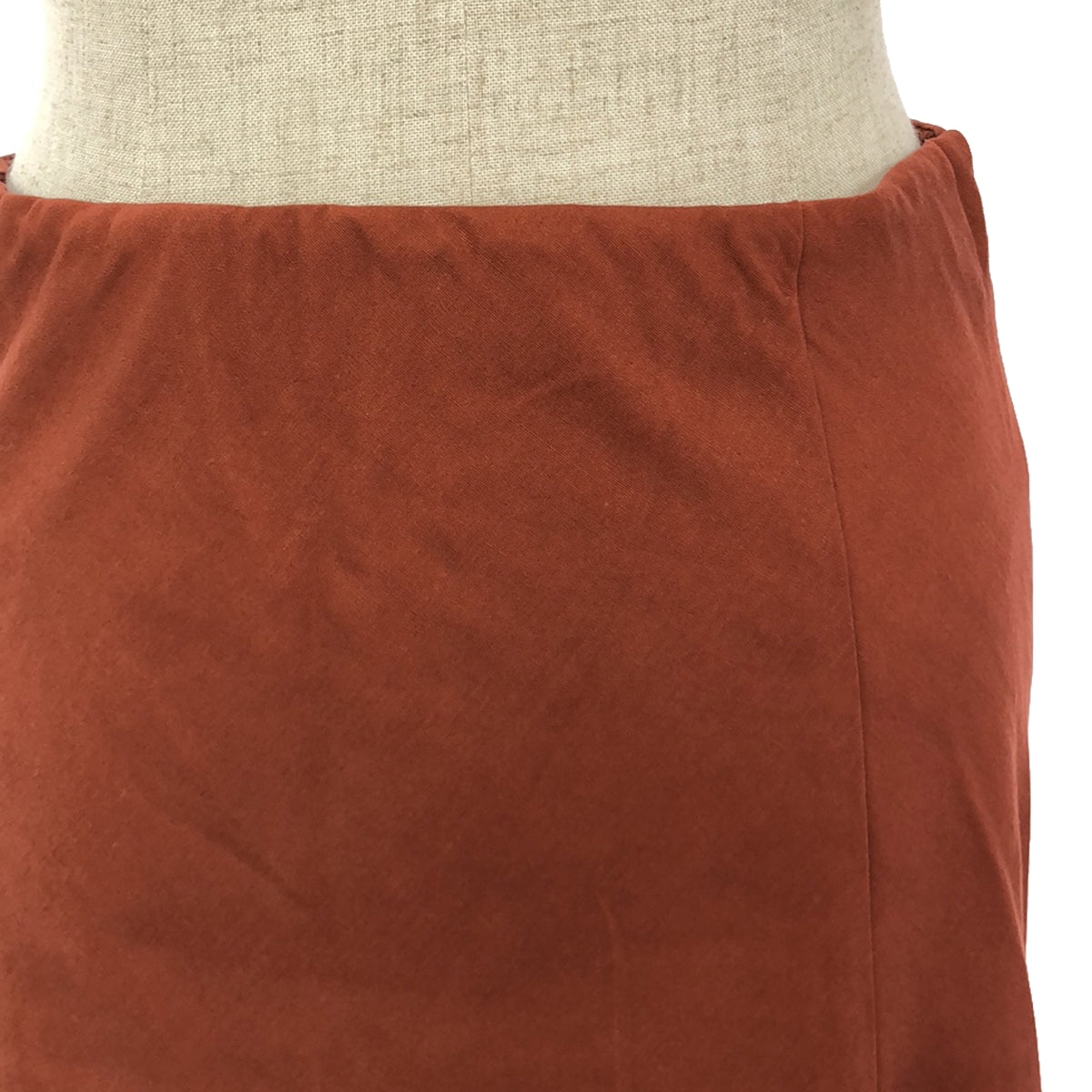 L'Appartement / Appartement | 2024SS | Lyocell Linen Maxi Skirt | 36 | Bordeaux | Women's