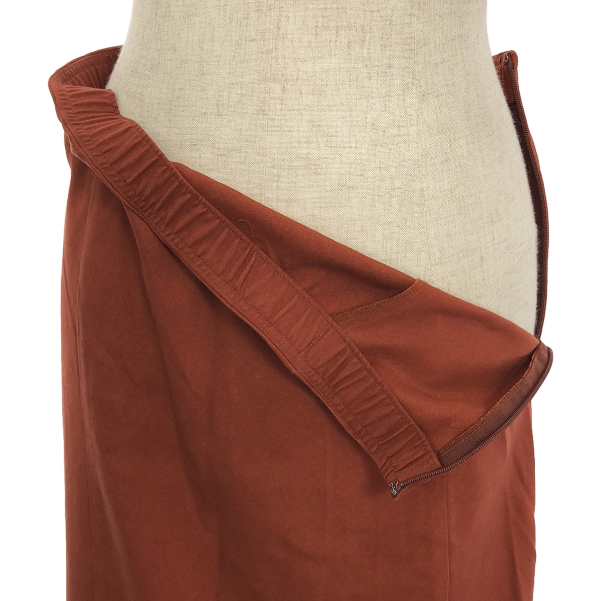 L'Appartement / アパルトモン | 2024SS | Lyocell Linen Maxi Skirt ロングスカート | 36 | ボルドー | レディース