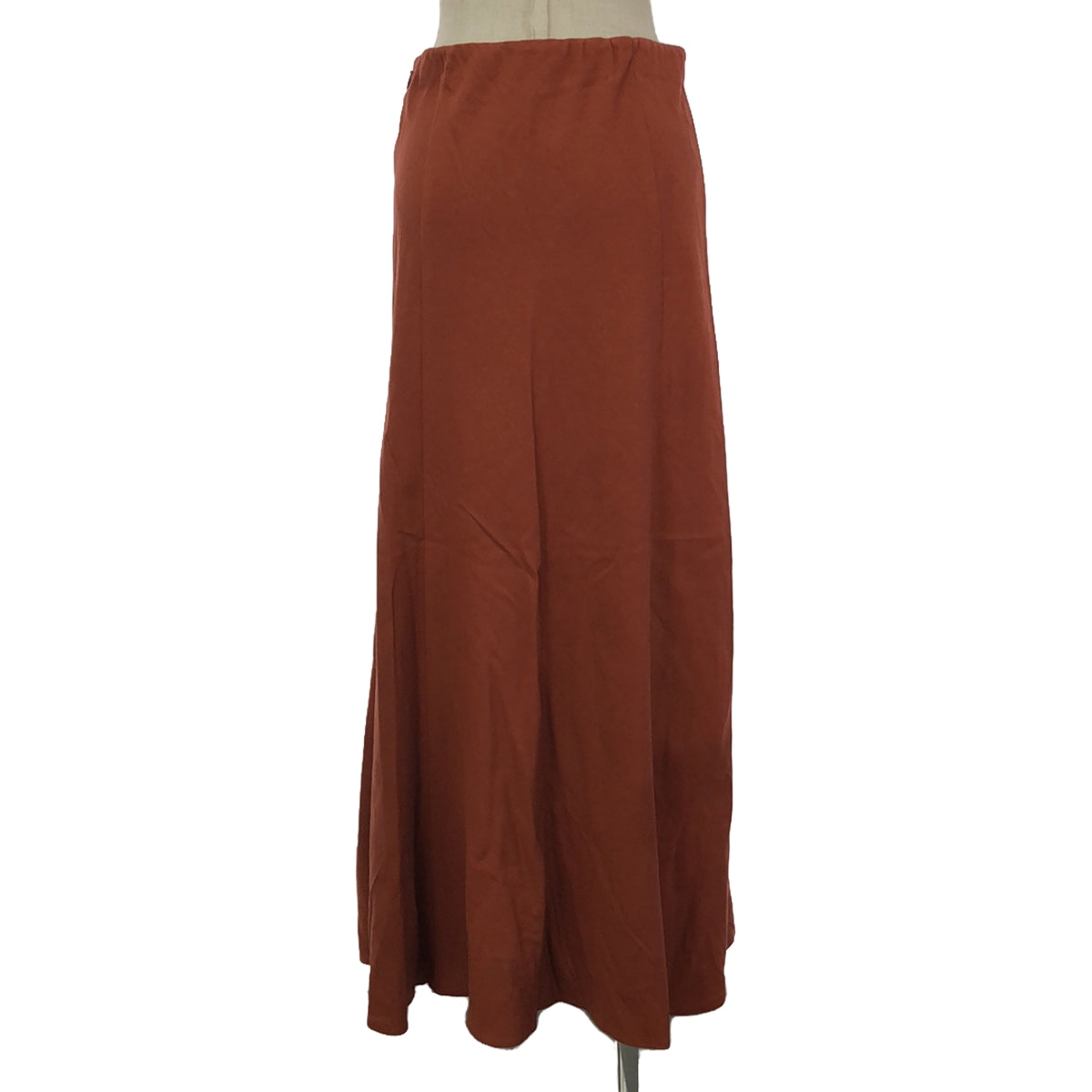 L'Appartement / Appartement | 2024SS | Lyocell Linen Maxi Skirt | 36 | Bordeaux | Women's