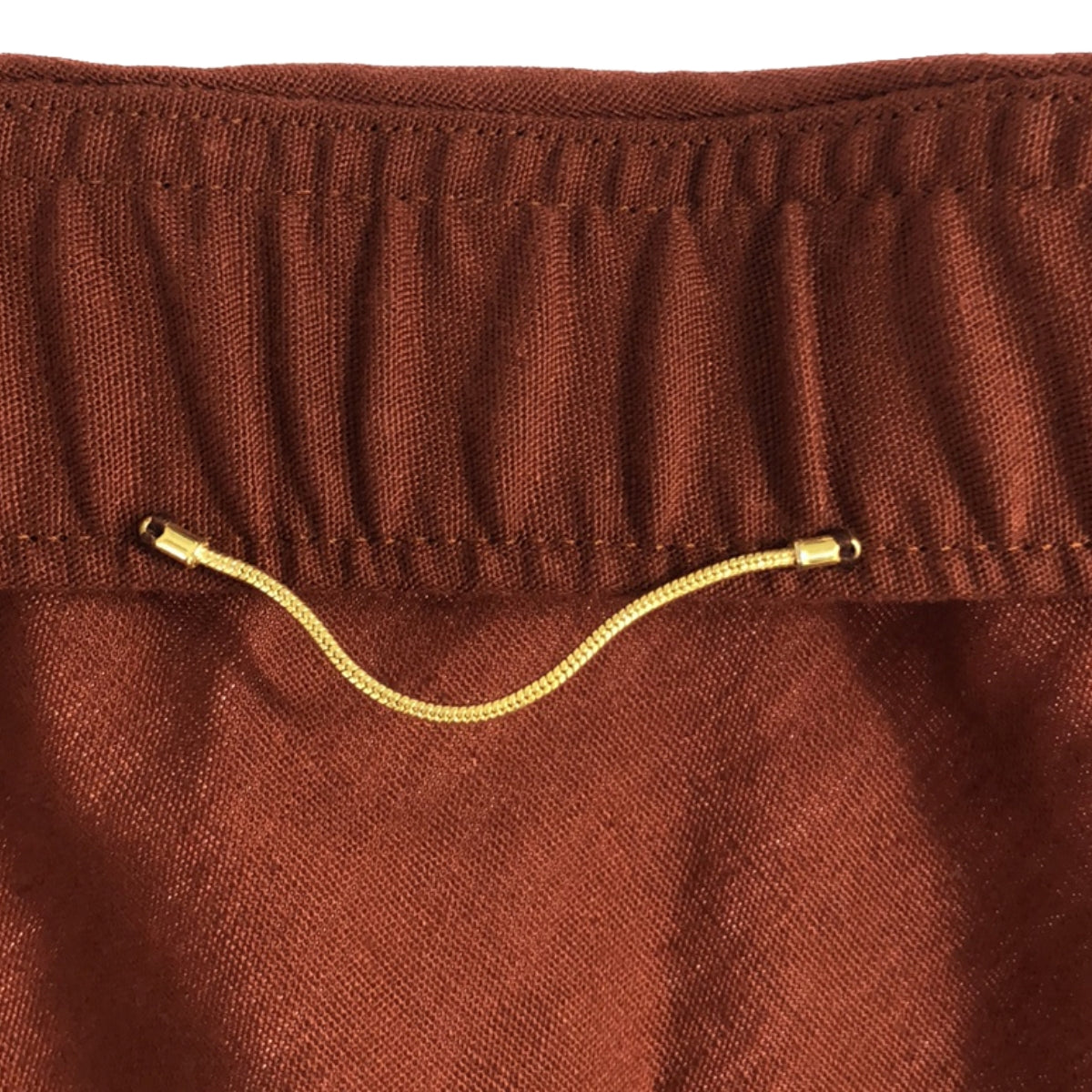 L'Appartement / アパルトモン | 2024SS | Lyocell Linen Maxi Skirt ロングスカート | 36 | ボルドー | レディース