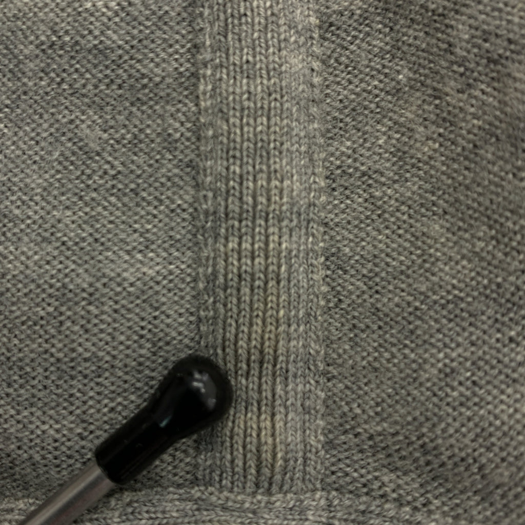 JOHN SMEDLEY | 男士美利奴羊毛拉鍊高針針織連帽衫 | M碼