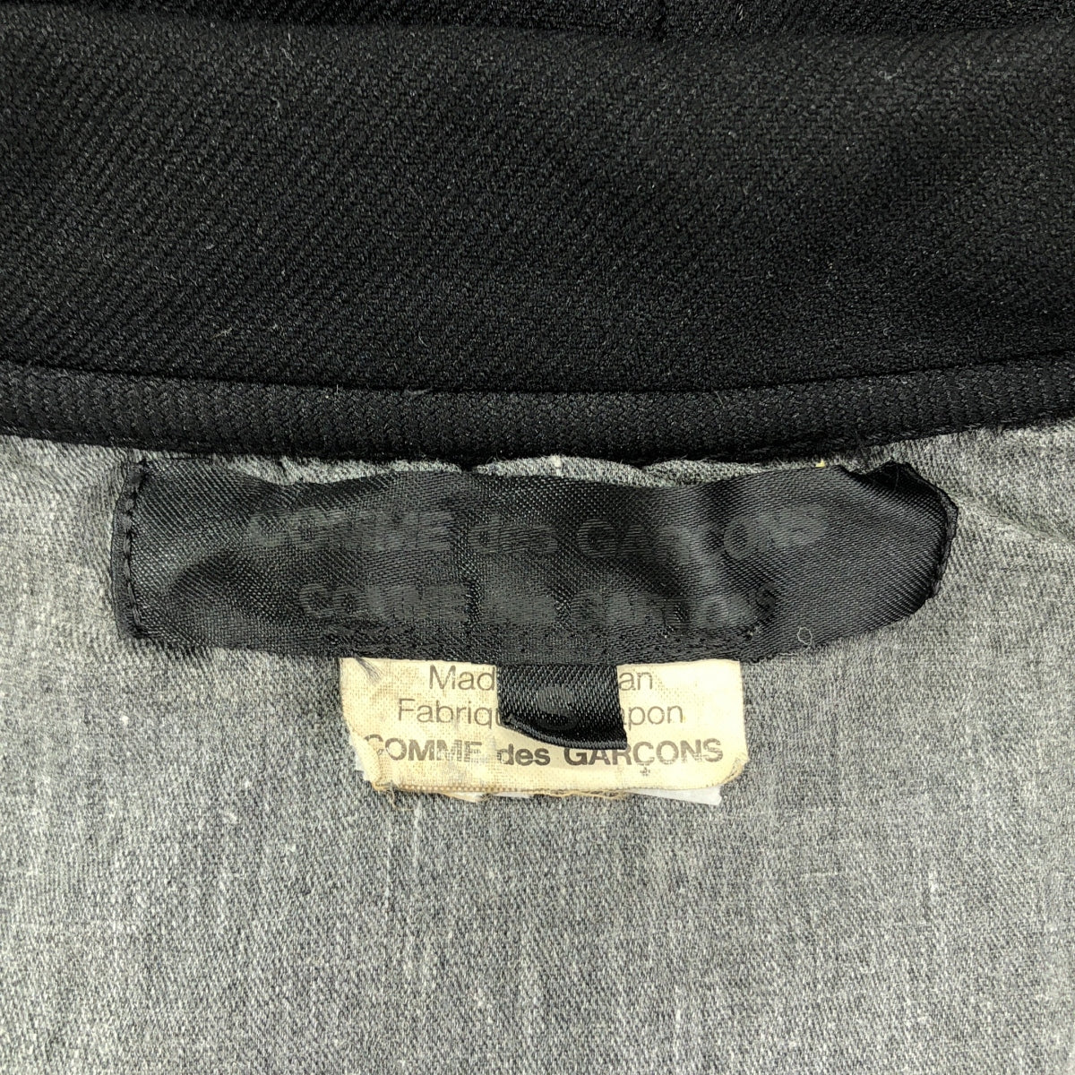 COMME des GARCONS COMME des GARCONS / Comme des | 2010秋冬 |染色套頭洋裝| S |黑色|女性的