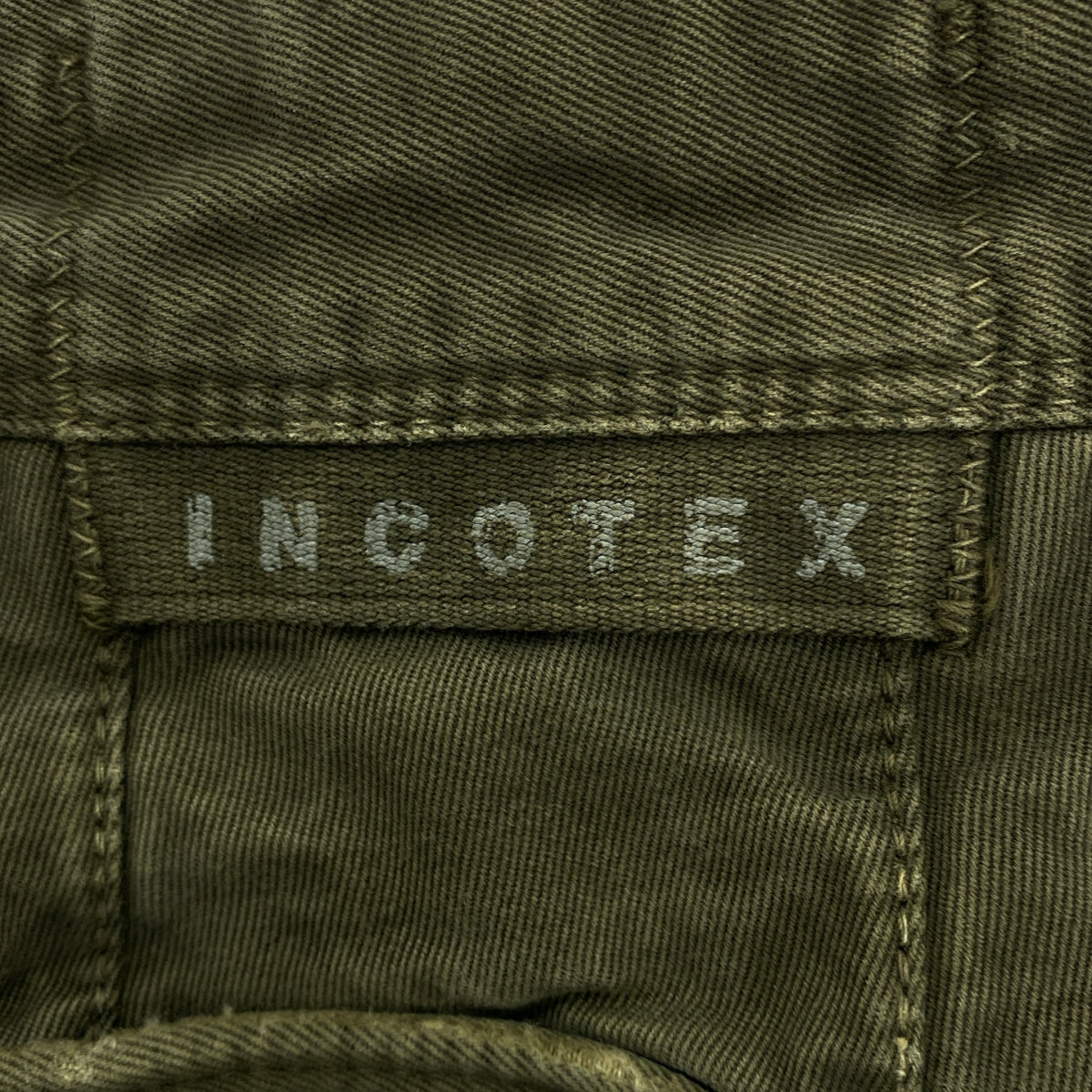 INCOTEX | 1RT633 復古色調直筒斜紋布褲 | 29碼 | 男款