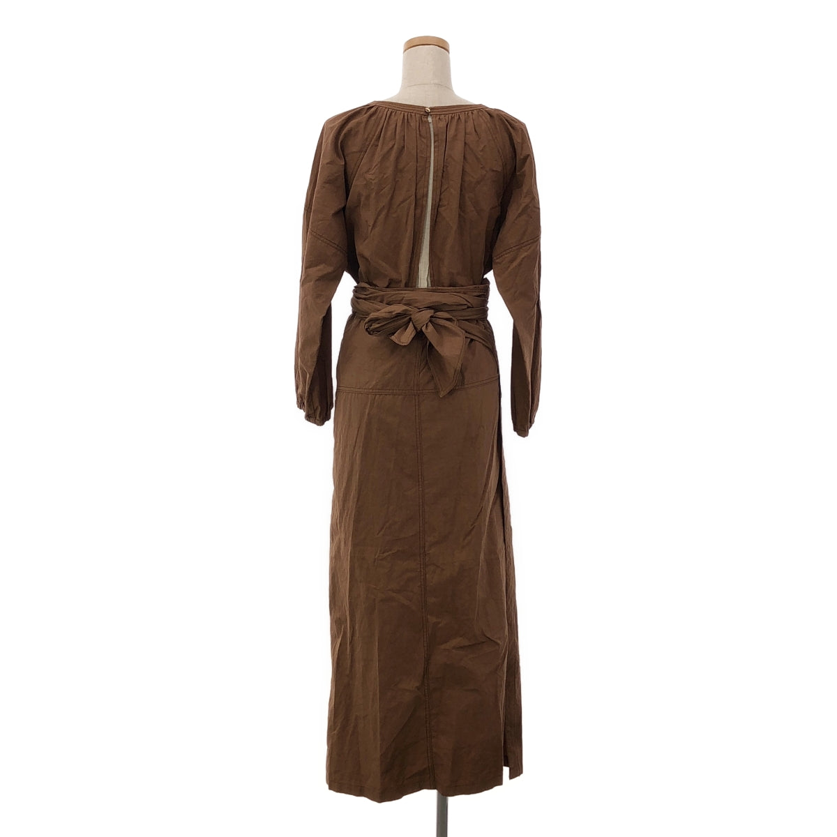 CASA FLINE | Winding Shirt Dress Belted One Piece | F | Women's