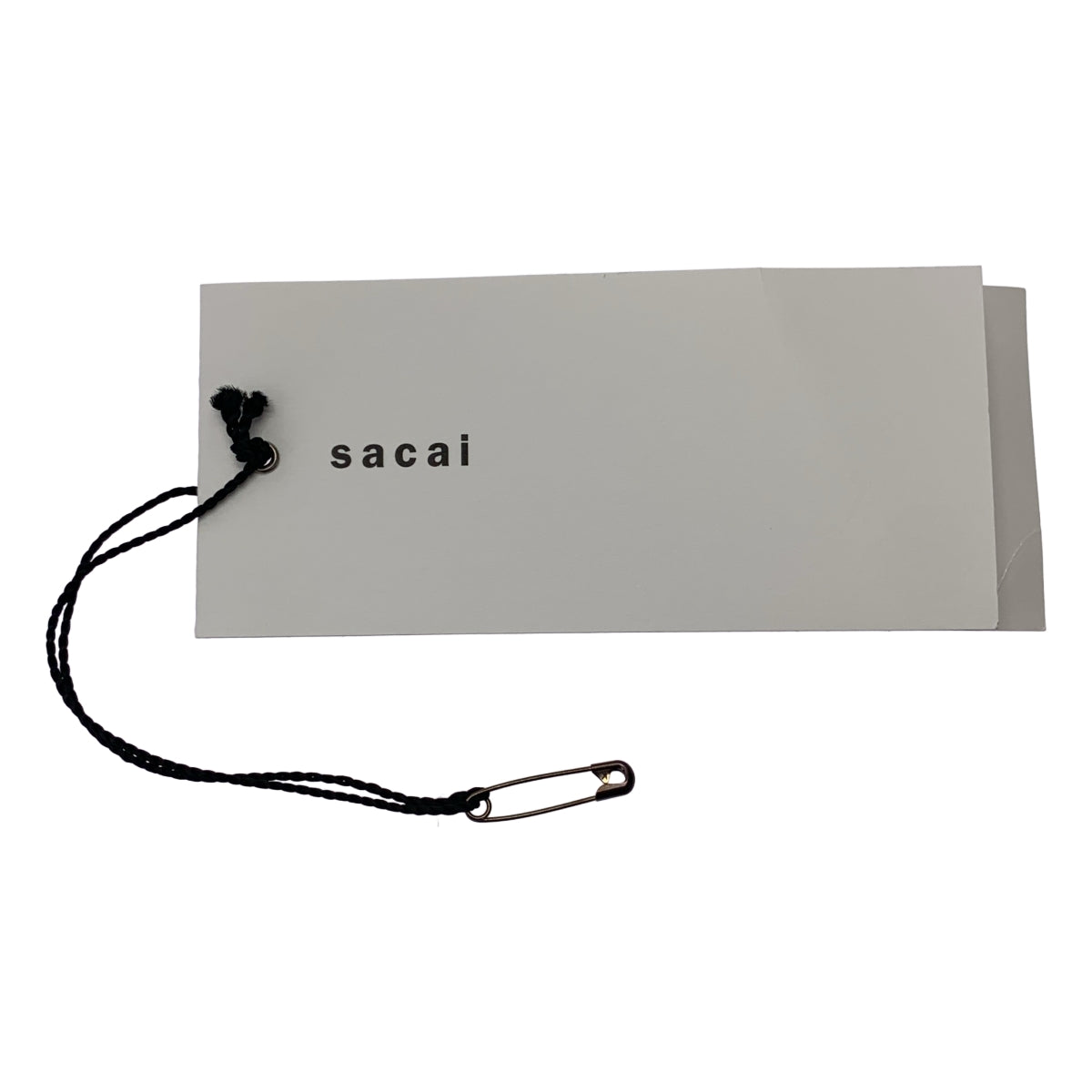 [狀況良好] sacai | 2023AW | 粉筆條紋裙 | 粉筆條紋羊毛裙 | 尺寸 3 | 灰色 | 女款
