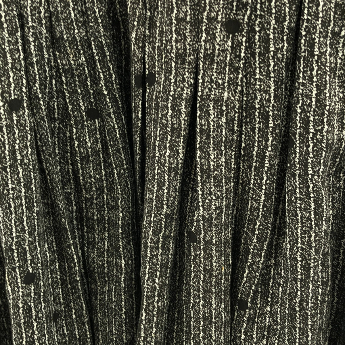 COMME des GARCONS | 2016SS | 全身印花褶皺蓬鬆吊帶裙 | XS | 女款