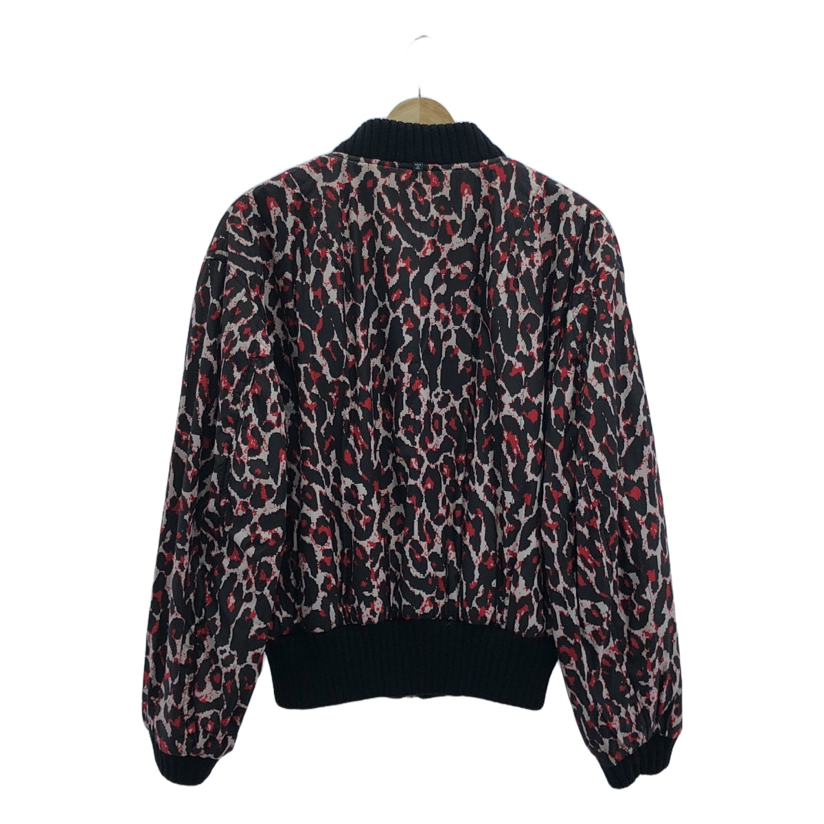 McQ / マックキューアレキサンダーマックイーン | リバーシブル MA-1 ブルゾン | 38 | ブラック/レッド | レディース