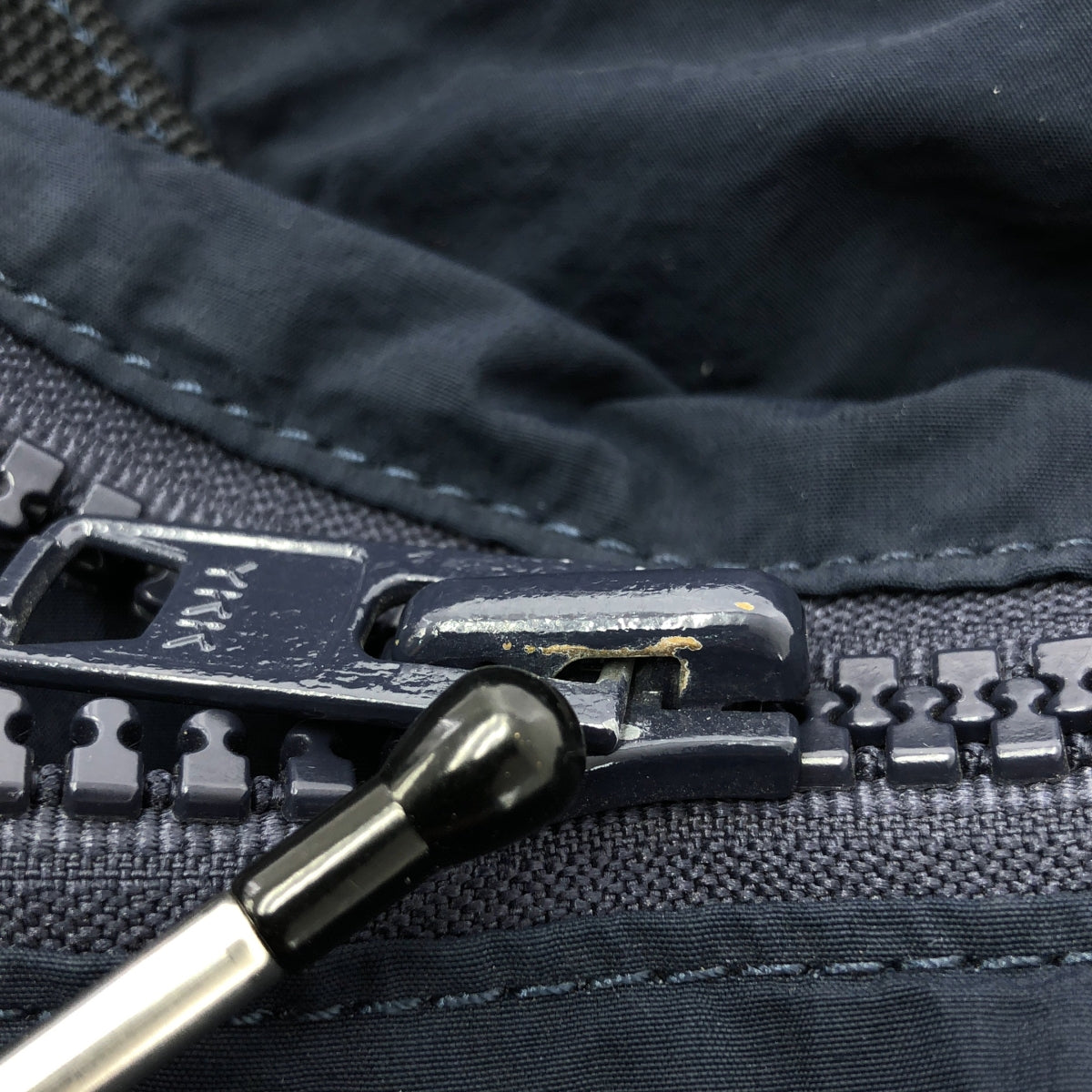 kolor BEACON / カラービーコン | ナイロン パッカリング トートバッグ | ネイビー | メンズ