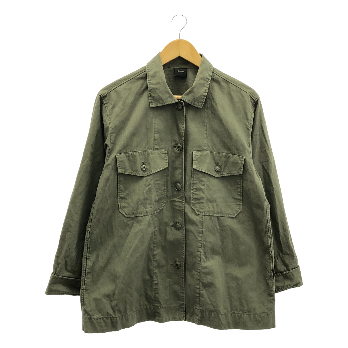 Spick and Span / Spick and Span | Ripstop military shirt blouson |