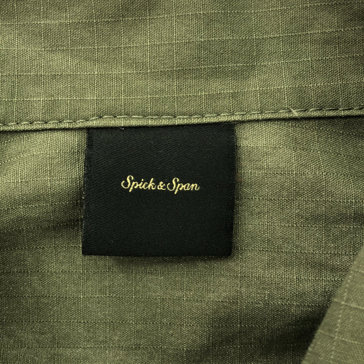 Spick and Span / Spick and Span | Ripstop military shirt blouson |