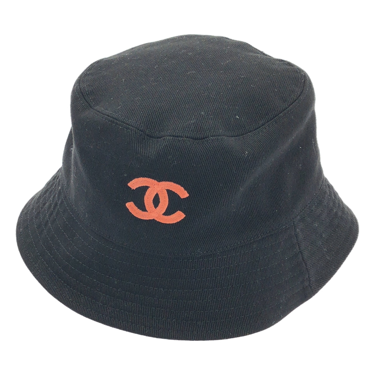 【美品】  CHANEL / シャネル | ココマーク リバーシブル バケットハット ユニセックス | ブラック | レディース