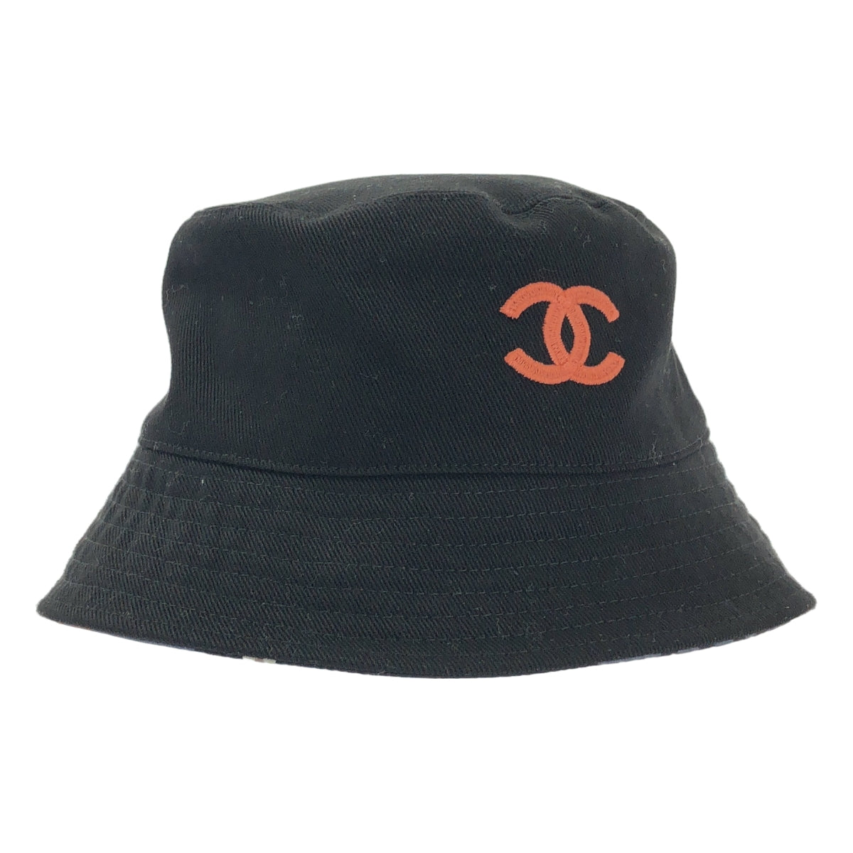 【美品】  CHANEL / シャネル | ココマーク リバーシブル バケットハット ユニセックス | ブラック | レディース