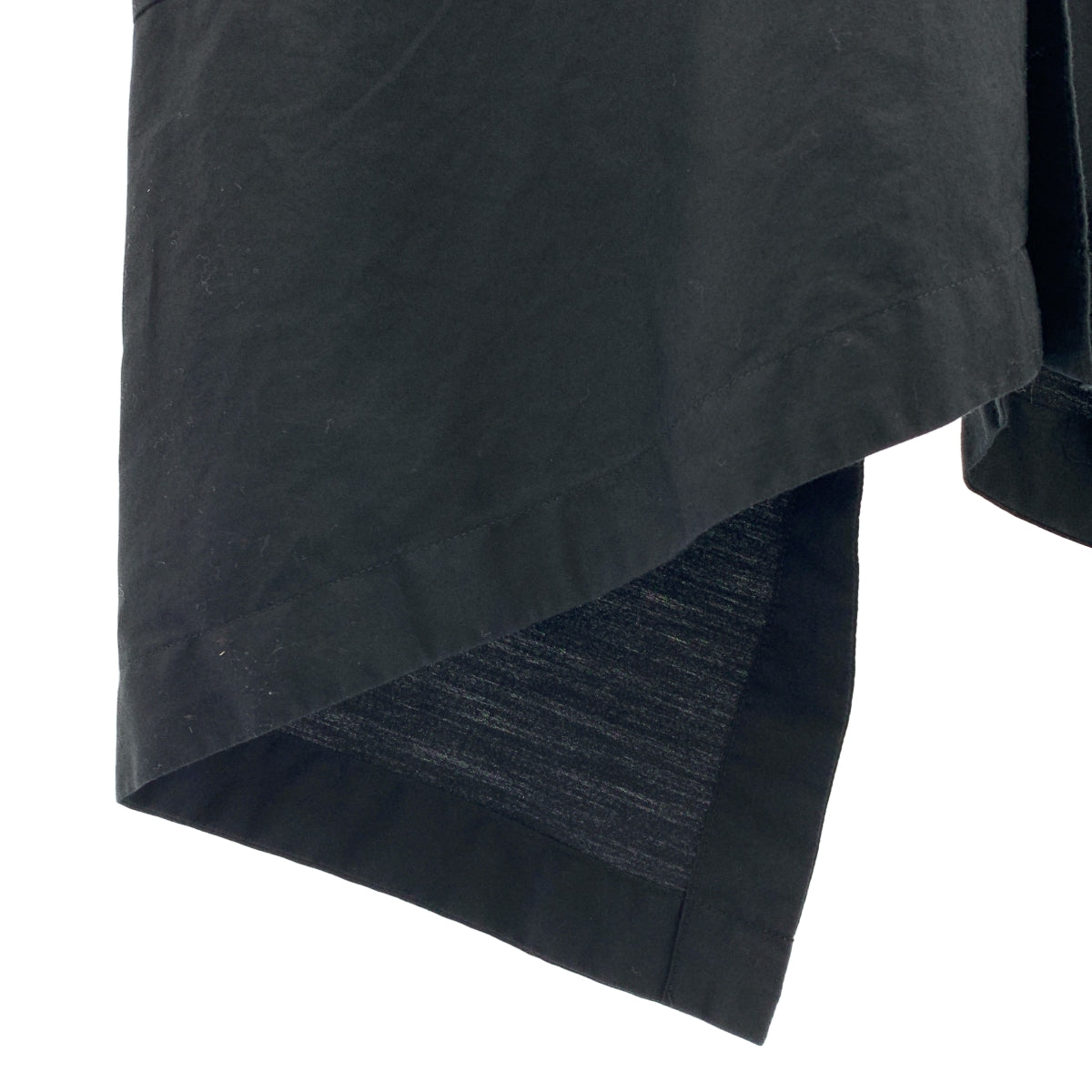 BLACK COMME des GARCONS / ブラックコムデギャルソン | 2023SS | コットン 捻れ アシンメトリー シャツ | S |