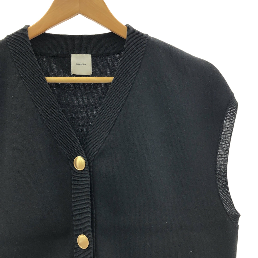 Spick and Span | 2025春夏系列 | 網店獨家可機洗V領針織背心 | F碼 | 女款