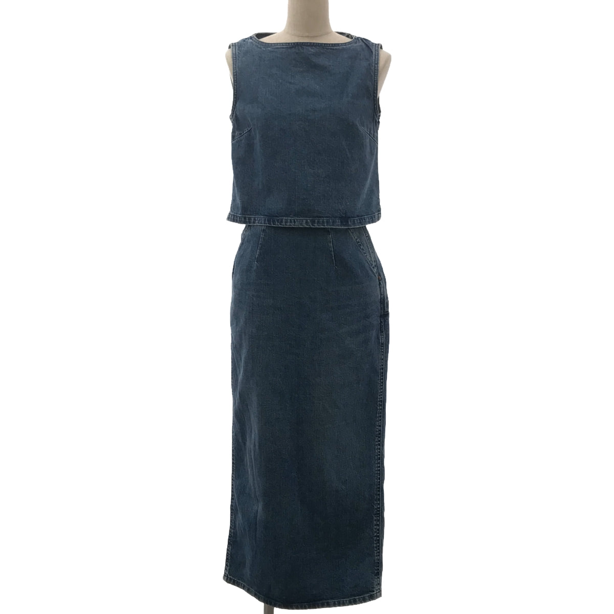 Ron Herman / Ron Herman | × WRANGLER / Wrangler denim top / back slit skirt | XS | Indigo | Women's