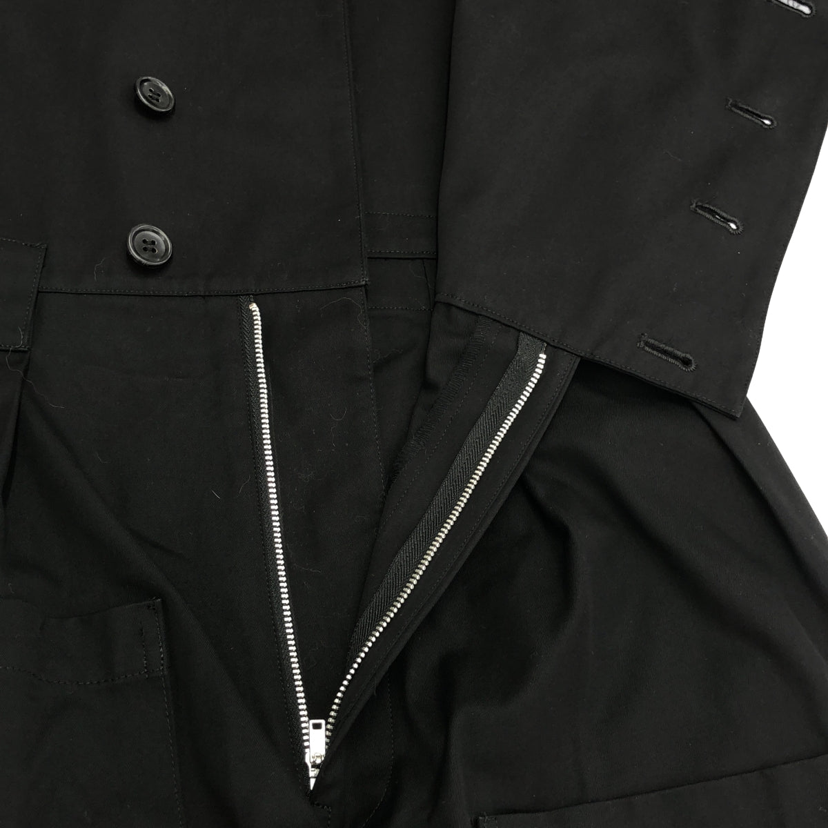 Yohji Yamamoto FEMME | 棉質連身衣 | 2 |