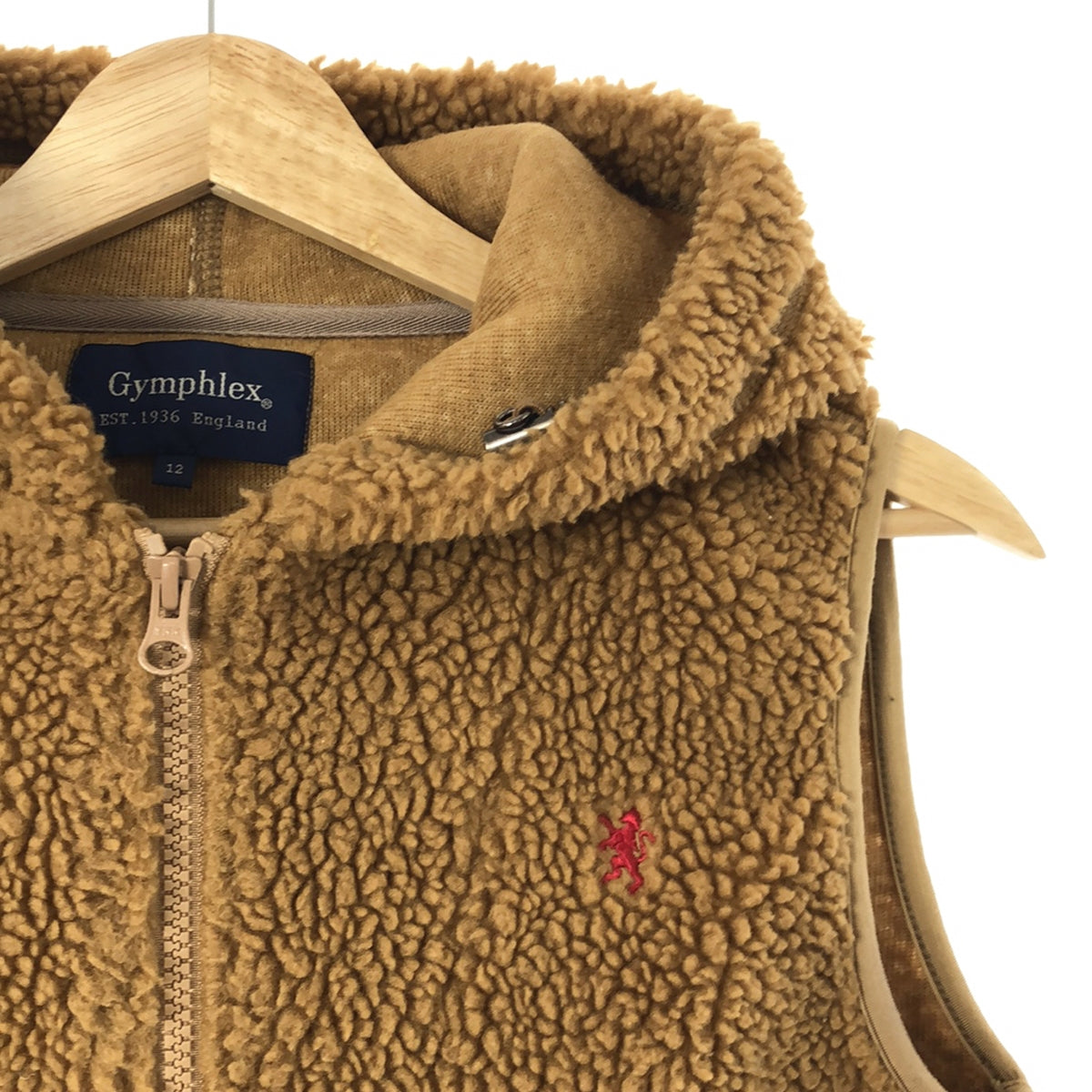 Gymphlex / Gymphlex | Boa Vest Jacket | 12 | Camel | Women's