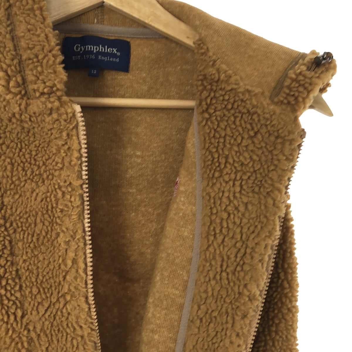 Gymphlex / Gymphlex | Boa Vest Jacket | 12 | Camel | Women's