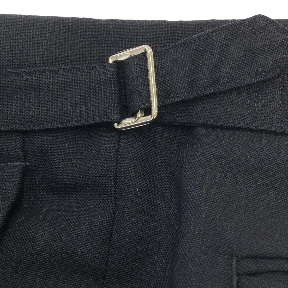 【美品】  FENDART / フェンダール | Side adjuster Trousers /  サイドアジャスター トラウザーズ パンツ | 40 | ダークネイビー | メンズ