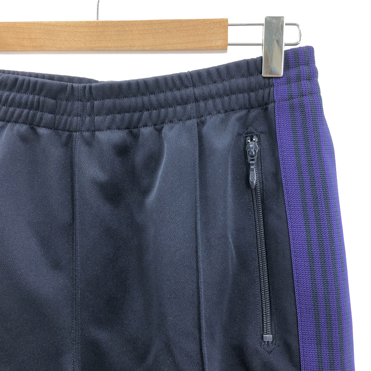 Needles / ニードルス | 2023AW | Narrow Track Pant Poly Smooth ナロー トラックパンツ ポリスムース | S | ネイビー | メンズ