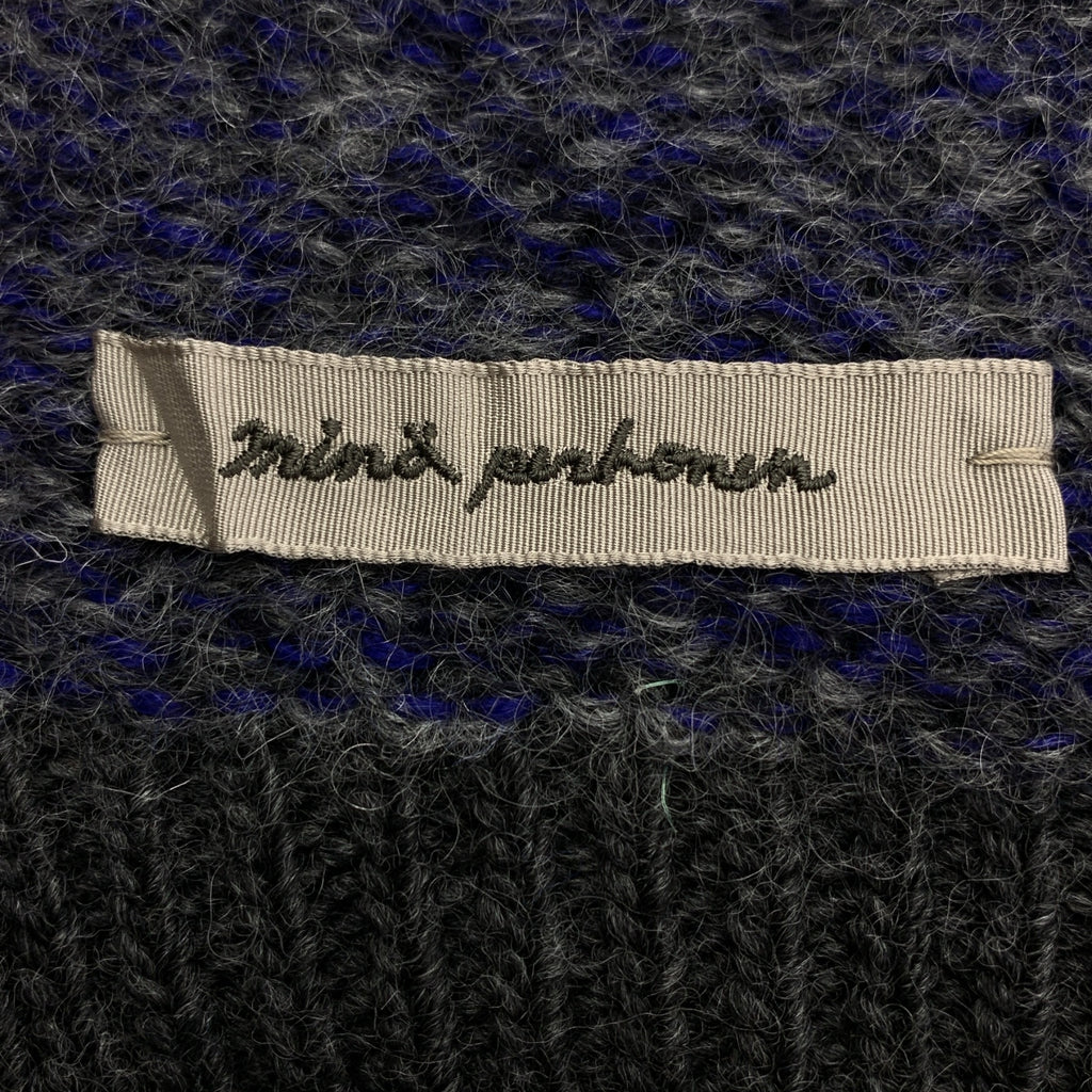 mina perhonen / 미나펠호넨 | 2025AW | laone / 라이네 알파카 모헤야 니트 스웨터 베스트 | 38 |