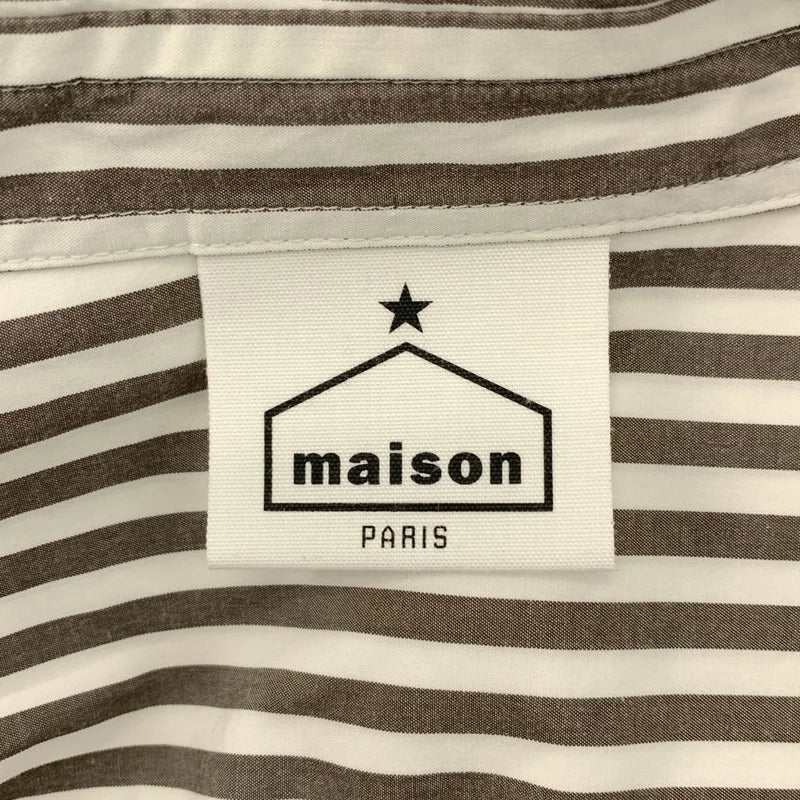 Deuxieme Classe / ドゥーズィエムクラス | Maison PARIS ストライプ ドロップ シャツワンピース |