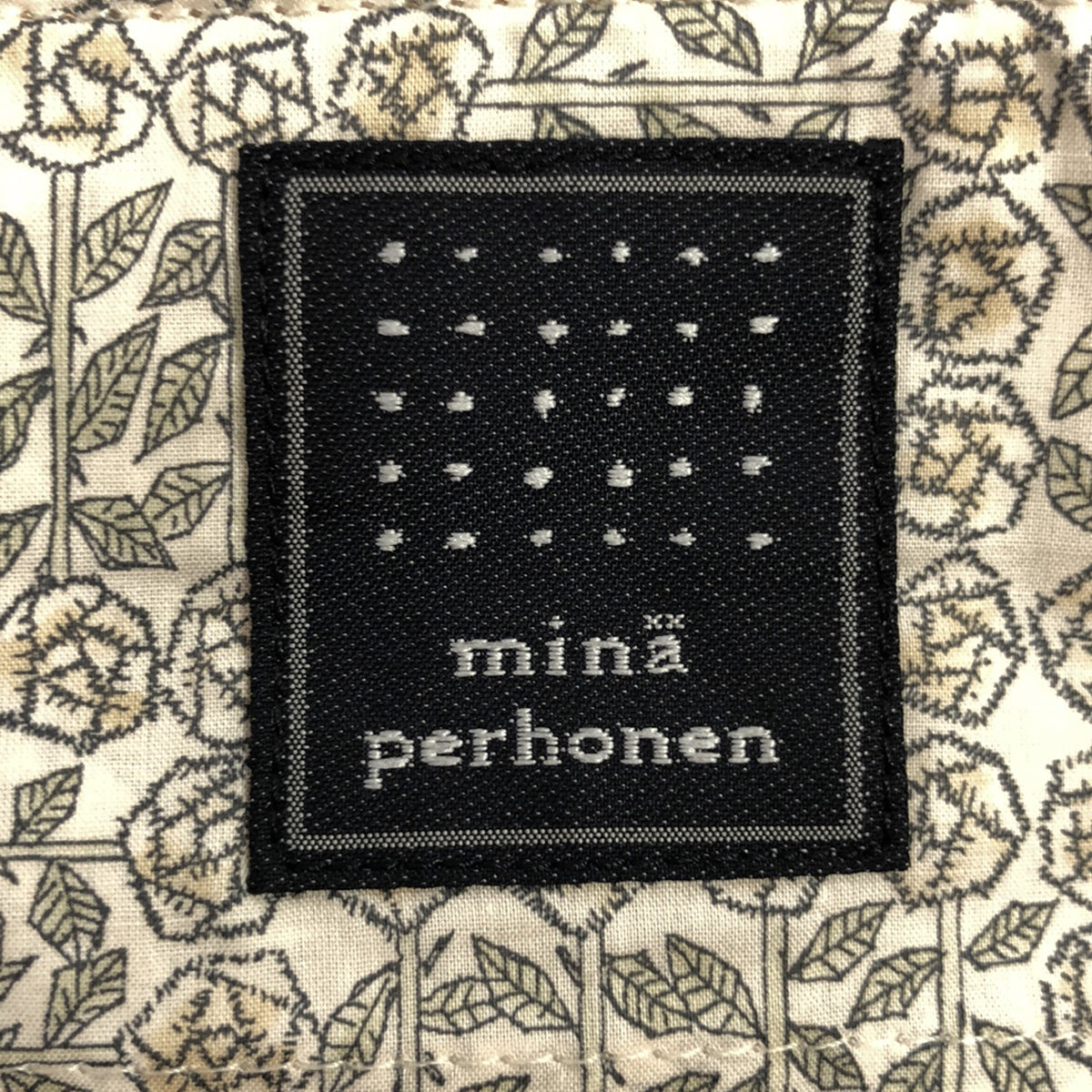 mina perhonen / ミナペルホネン | twins フラワー刺しゅう パニーニバッグ | – KLD