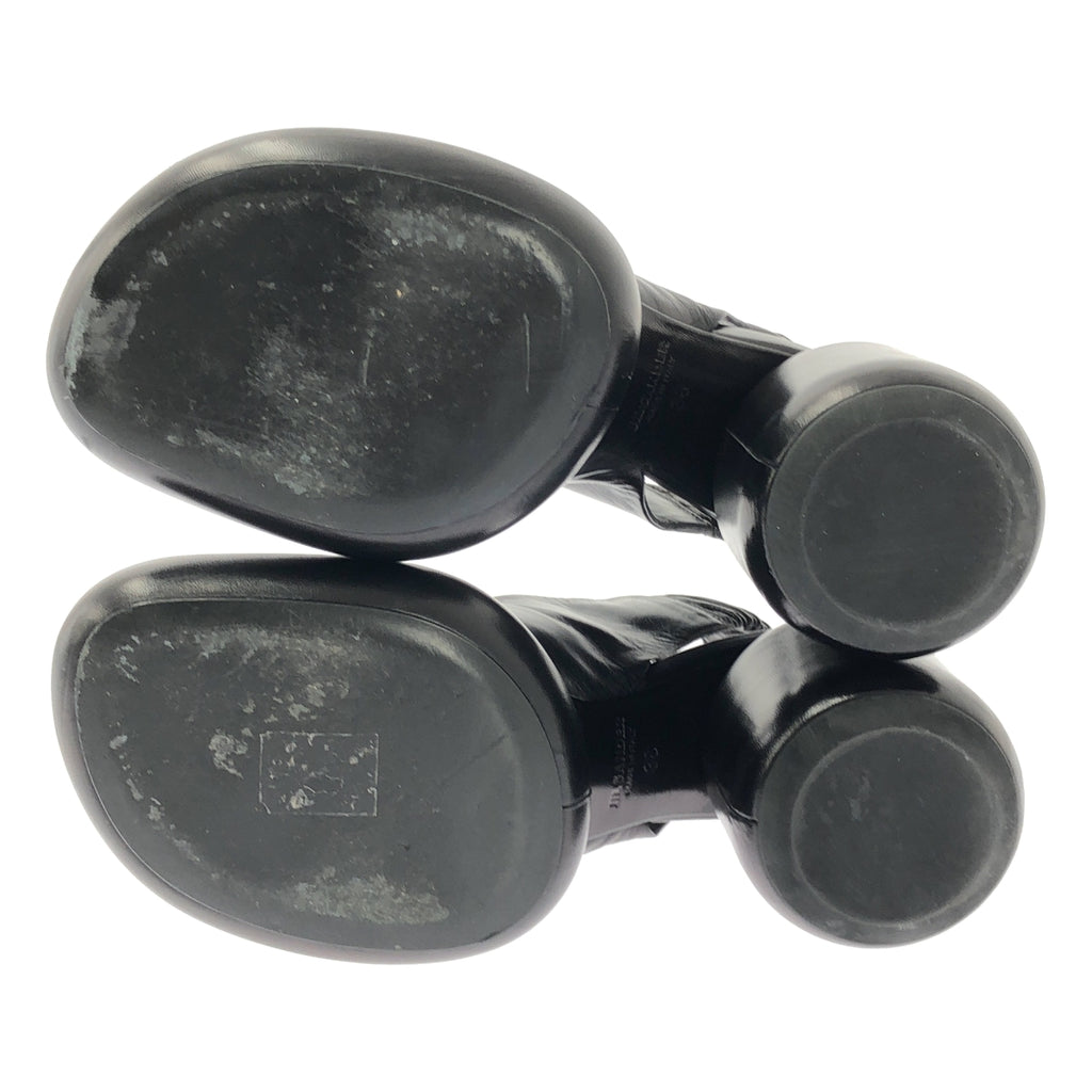 JIL SANDER | 皮革粗跟涼鞋 | 尺寸 36 | 女款