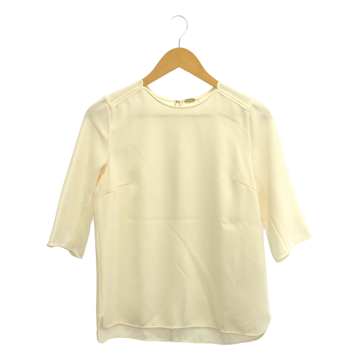 二級 |三醋酸纖維喬其紗套頭衫 | F |灰白色 |女性的