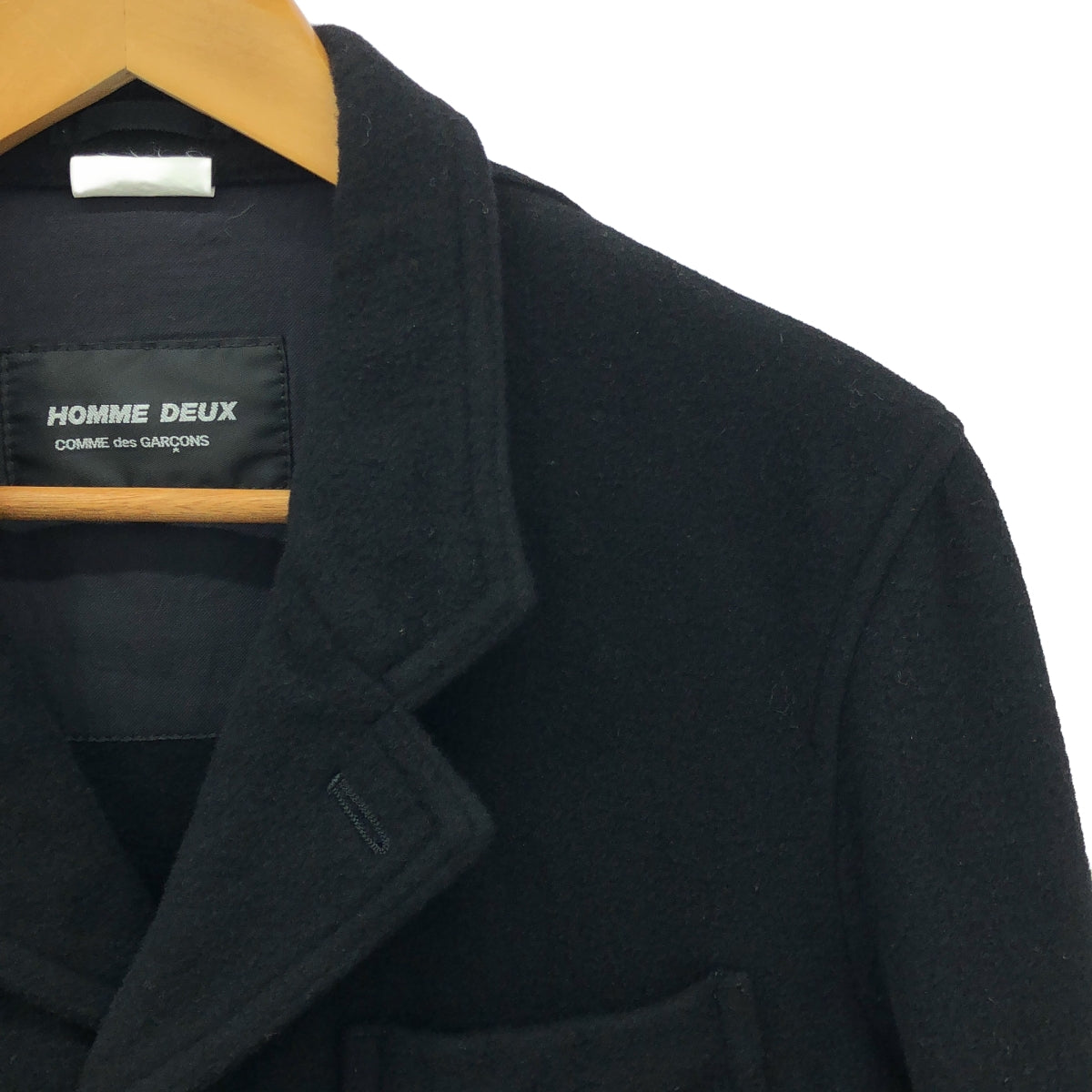 COMME des GARCONS HOMME DEUX | 2015AW | Wool single-breasted tailored jacket / fully lined | S | Men's