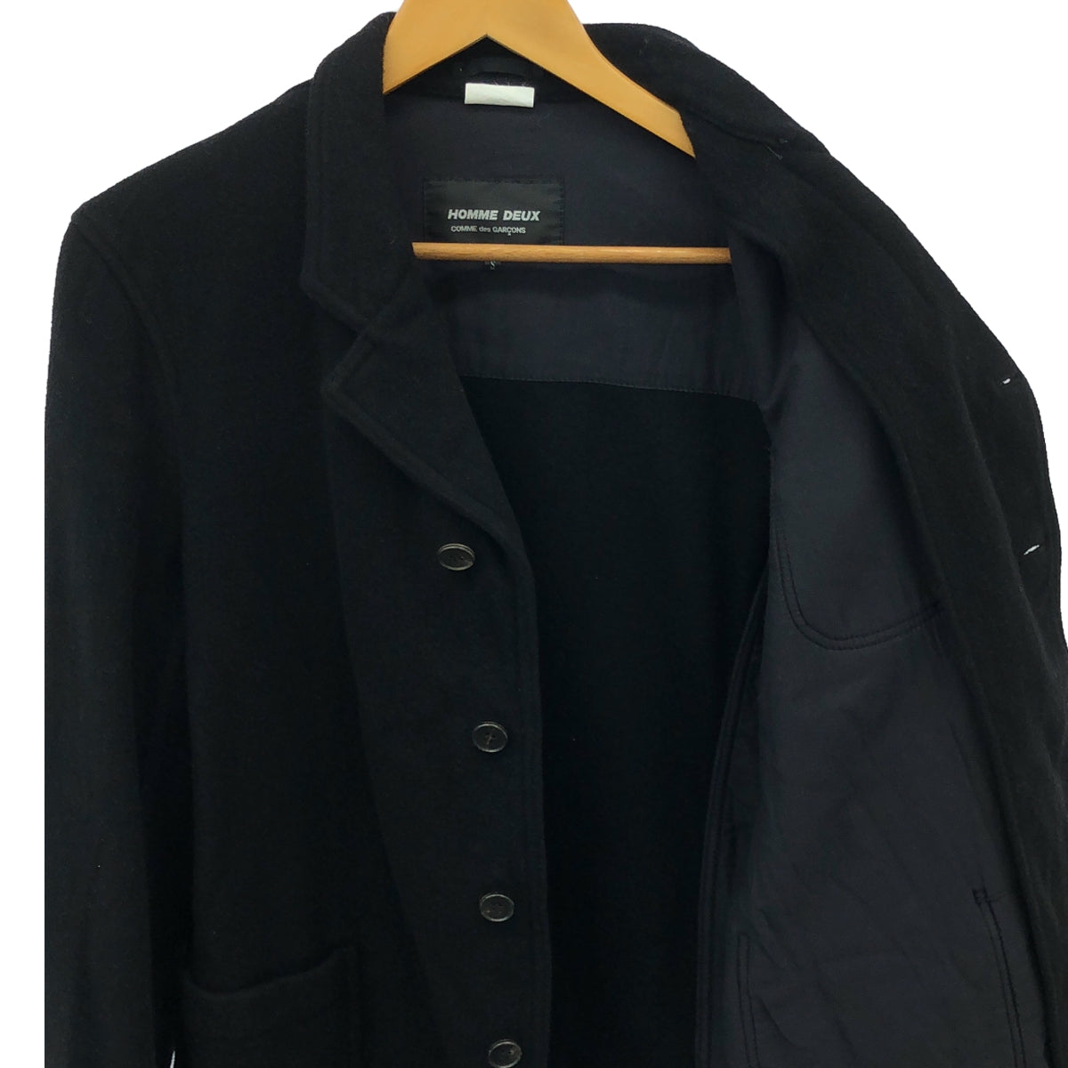 COMME des GARCONS HOMME DEUX | 2015AW | Wool single-breasted tailored jacket / fully lined | S | Men's