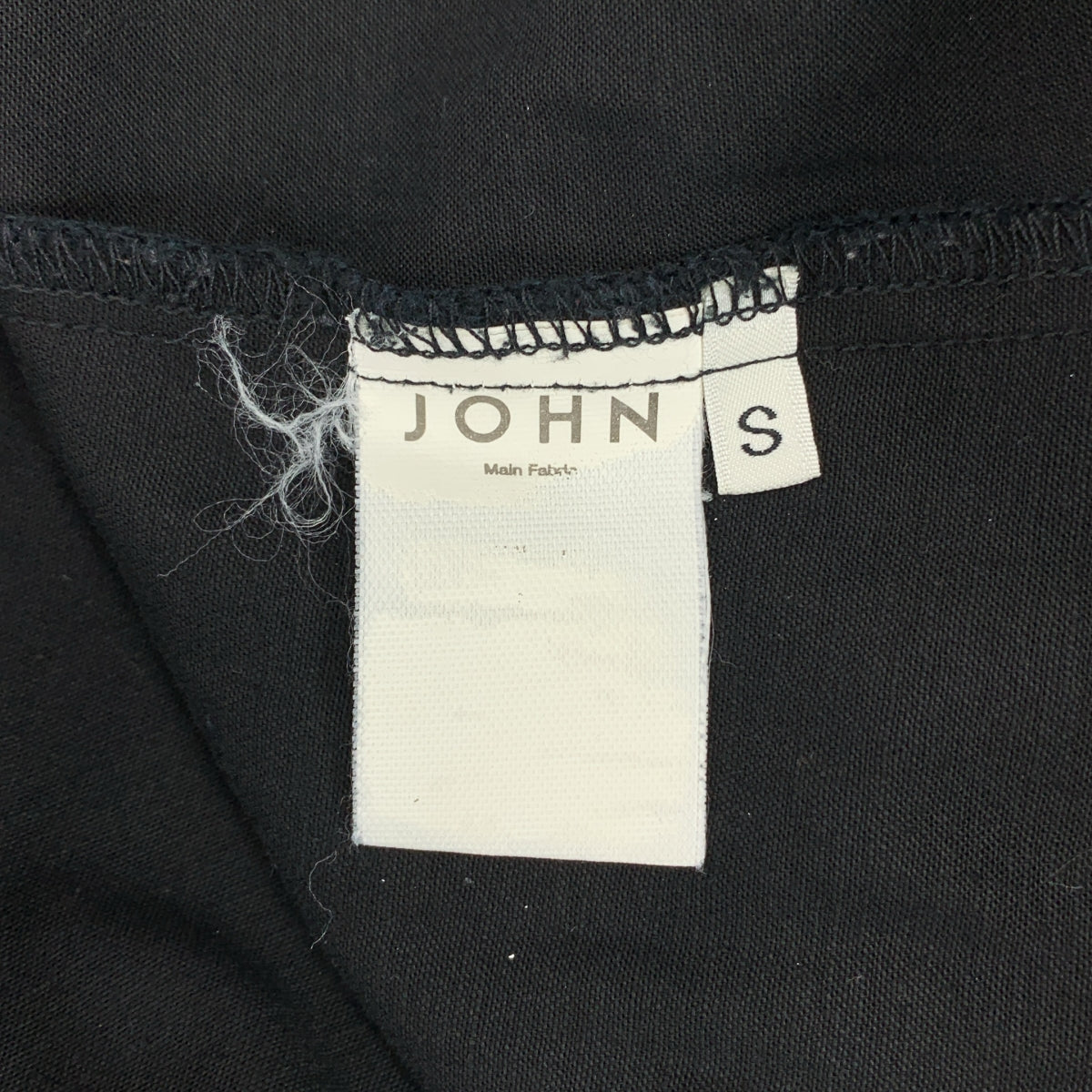 JOHN / ジョン | ボリュームスリーブ デザイン ワンピース | S | ブラック | レディース