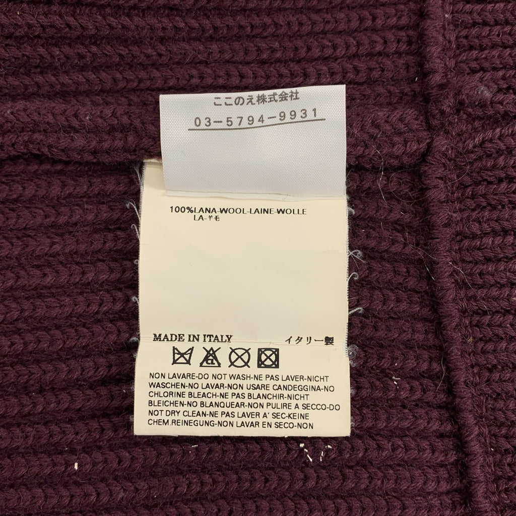 Martin Margiela / マルタンマルジェラ | 2006SS | ドライバーズ ニット ベスト | M | レディース