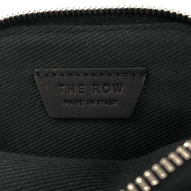 【新品】  THE ROW / ザロウ | 2025AW | Park Tote Three Canvas コットンキャンバス レザー トートバッグ | ブラック | レディース