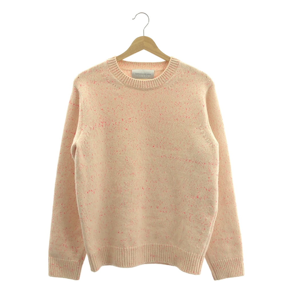 TOMORROWLAND tricot / トゥモローランドトリコ | cashmere 100％ / カシミヤ プルオーバー ニット セーター | S | ピンク | レディース