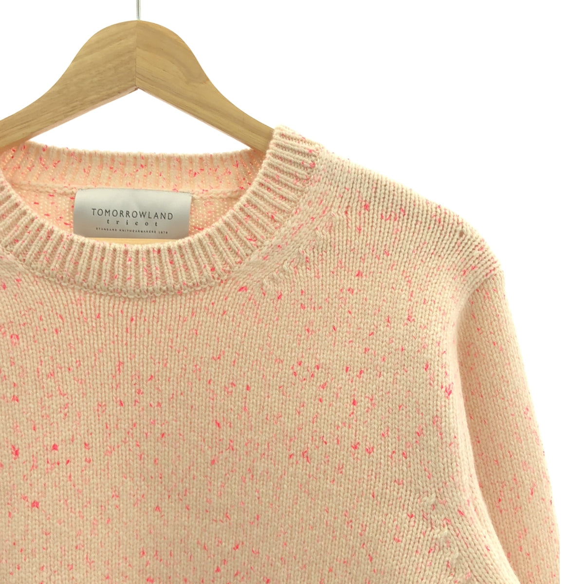 TOMORROWLAND 針織 | 100% 羊絨套頭針織衫 | S 碼 | 粉紅色 | 女款